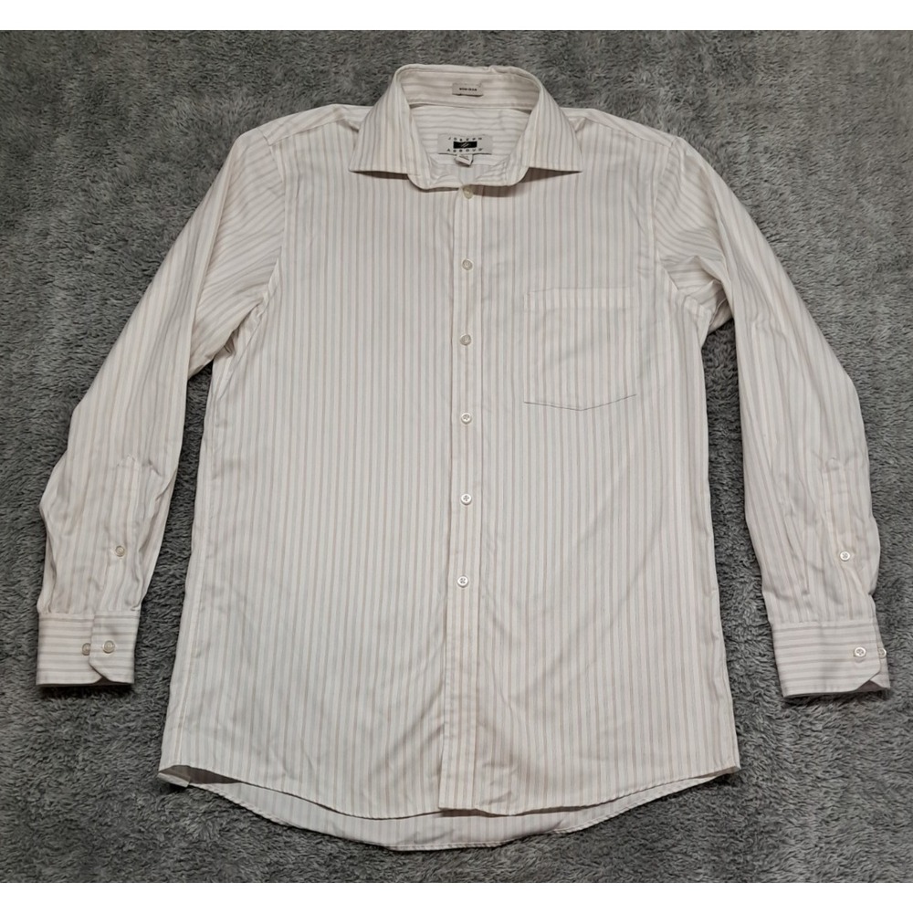 Joseph Abboud Shirt Mens Sz 15.5 32/33 Dress Button Up Down Long Sleeve Non-Iron